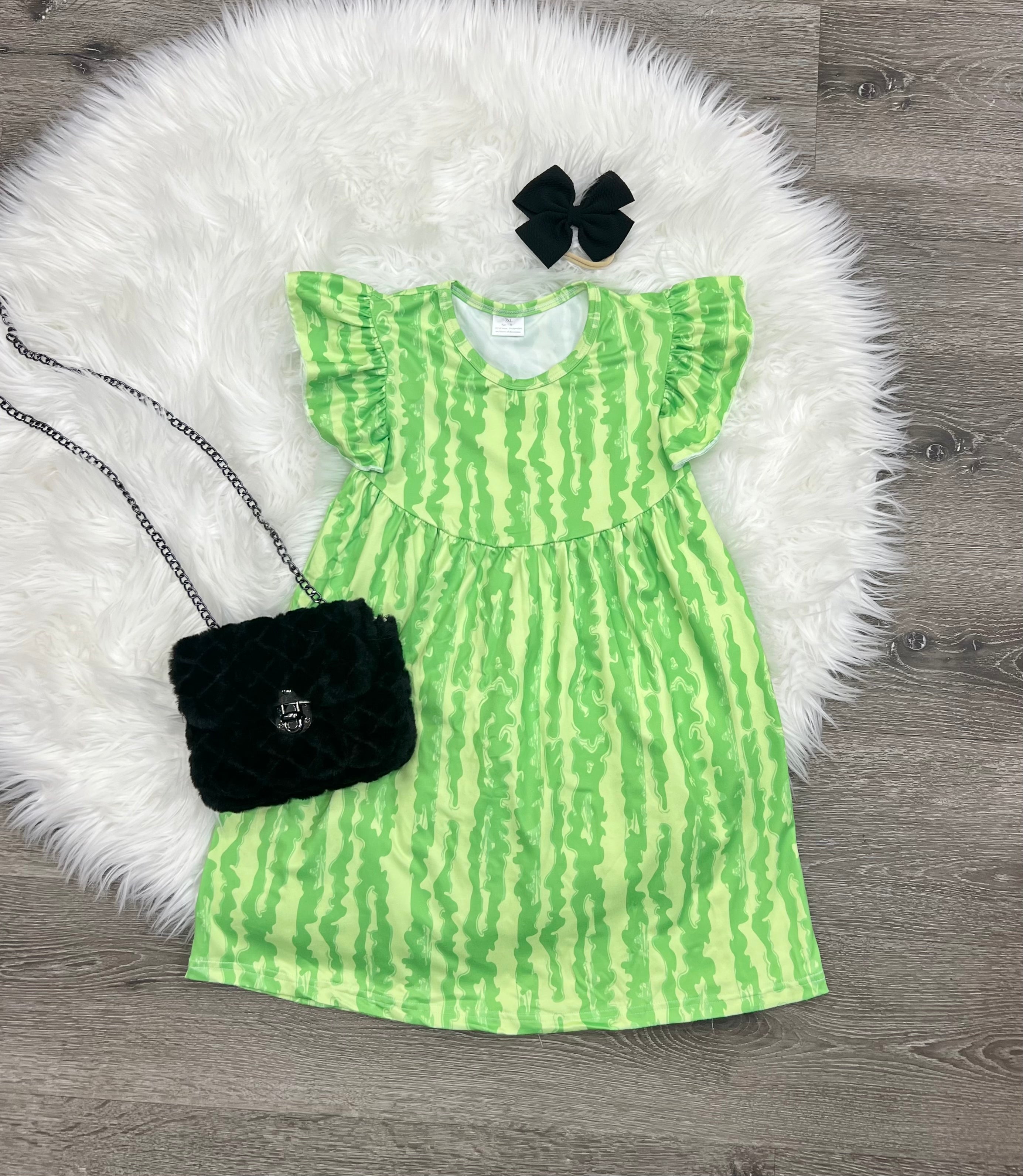 Watermelon on The Vine Dress | Two Cute Boutique MN