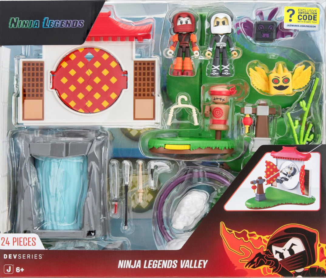 DevSeries Ninja Legends Valley Playset Action-Packed Playset with