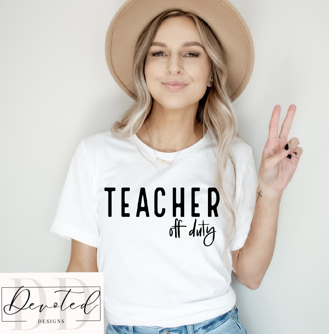 #0151 Teacher Off Duty