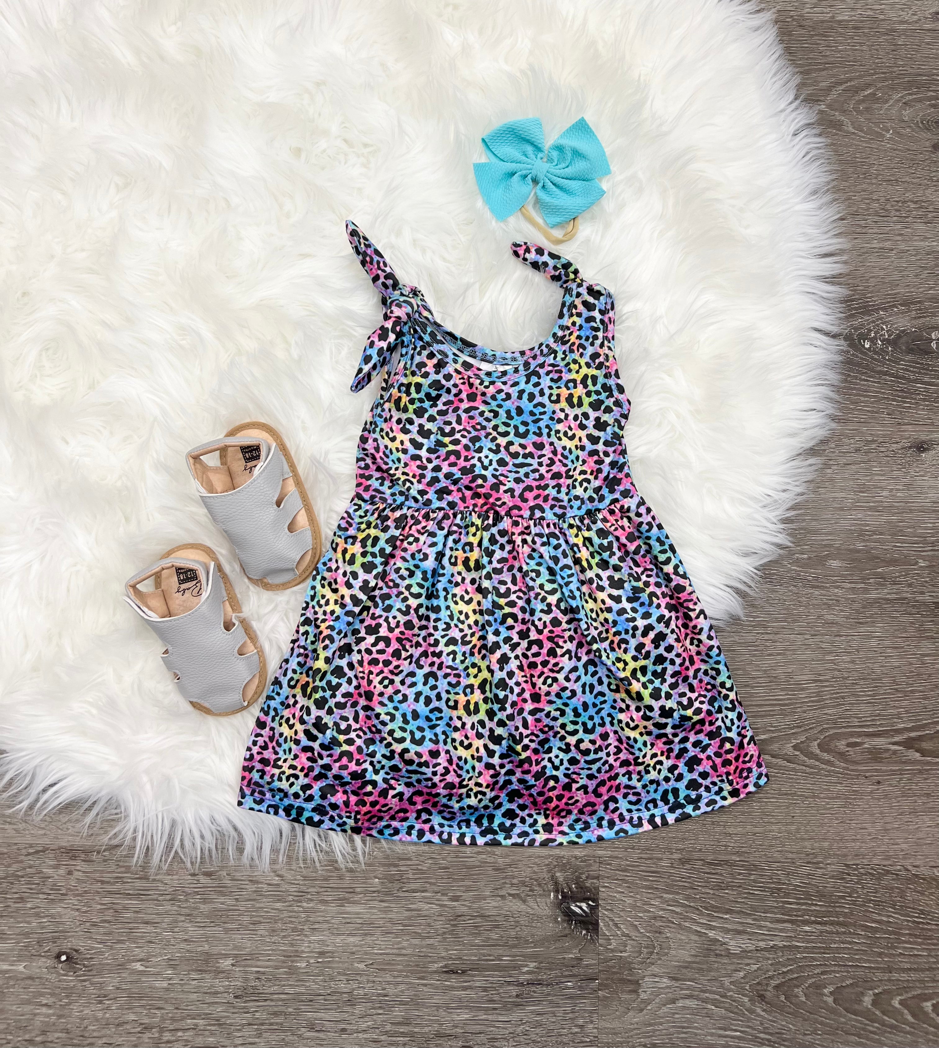 cute cheetah dress Sassy Shortcake Cheetah Girl Dress
