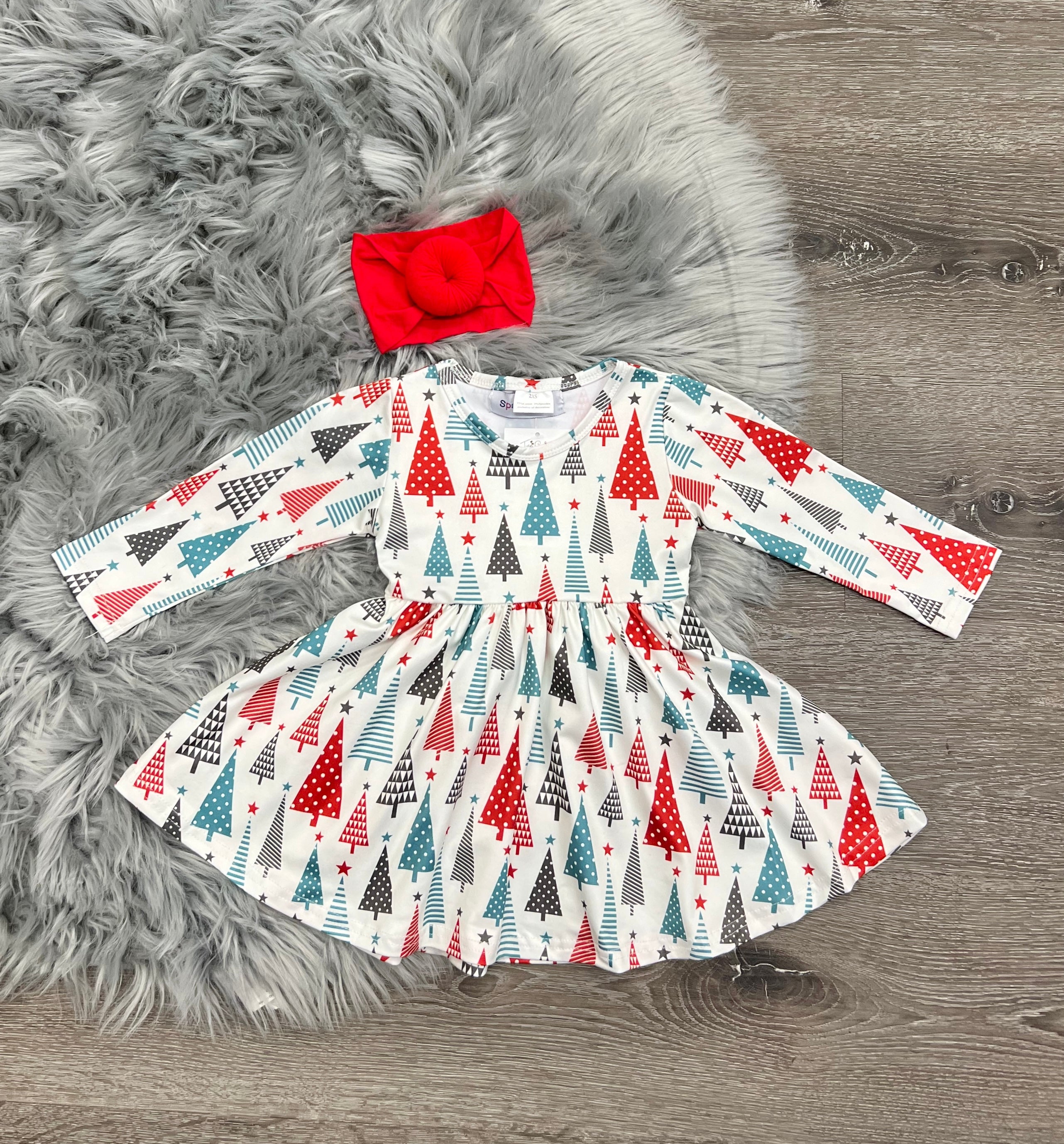 Dainty Little Tree Dress | Two Cute Boutique MN Dainty Little Tree Dress | Two Cute Boutique MN