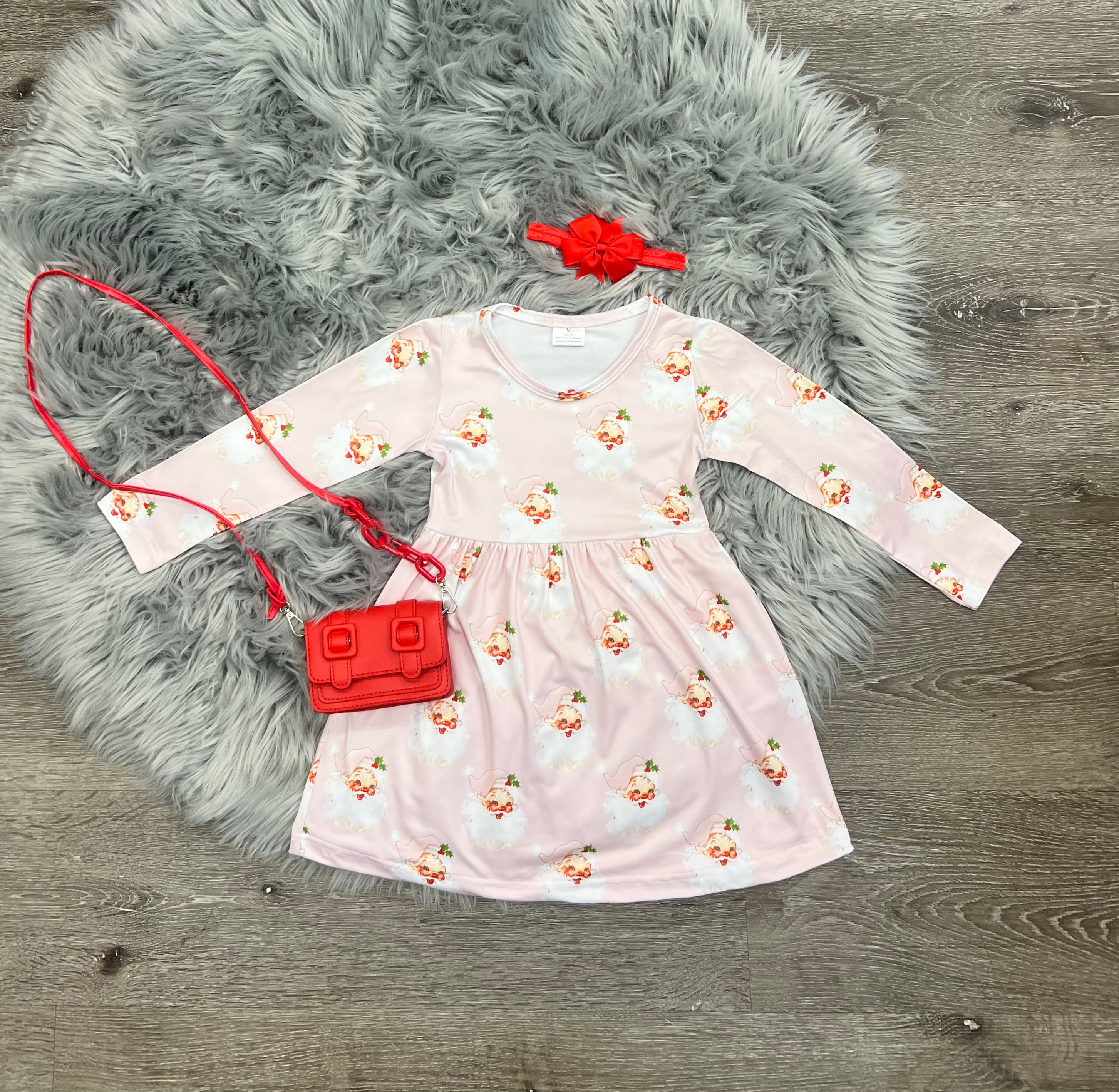Vintage Santa Dress | Two Cute Boutique MN