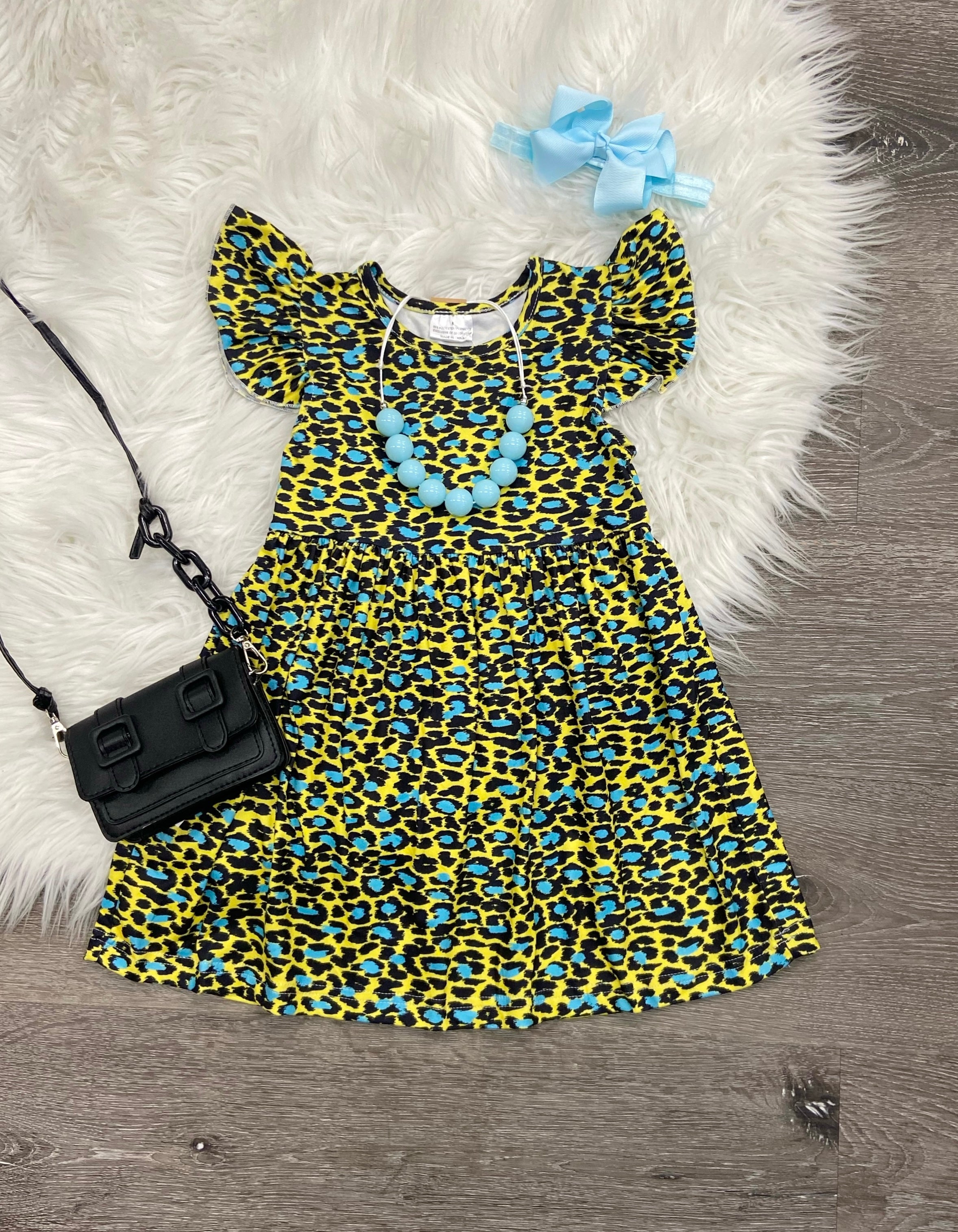 Neon Print Dress 2T