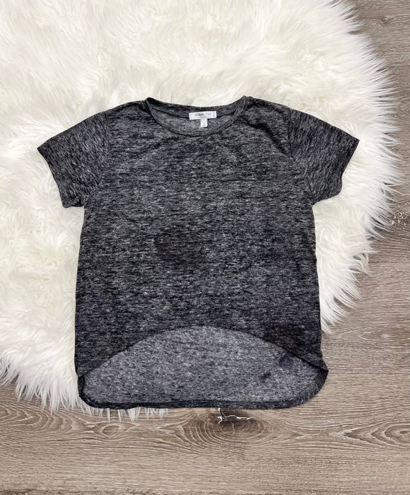 Joah Love Black Jersey Hi Low Top