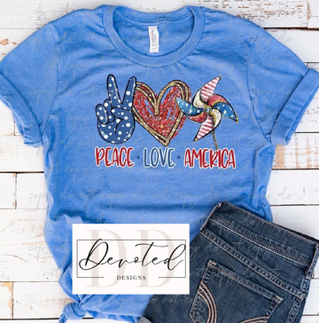 #0540 Peace Love America