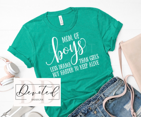 #00 Mom Of Boys Less Drama Than Girls