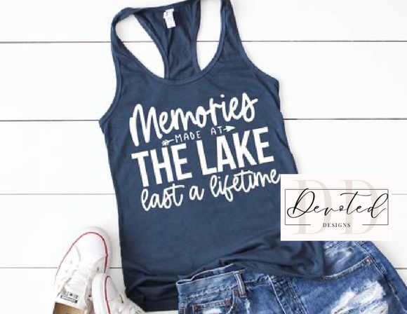 #000 Memories Made At The Lake Last A Lifetime