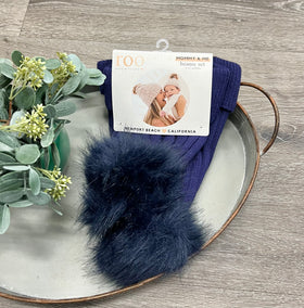 Mommy & Me Pom Hat Set