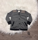 FORE!! Grey Harvey Cardigan-1