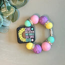 Tumbler Beaded Charm Ring-2