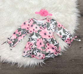 Perfectly Pink Petals Romper