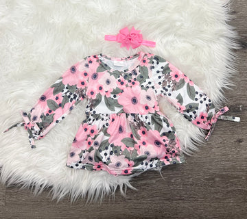 Perfectly Pink Petals Romper