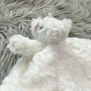 Danbar White Swirl Rosette Baby Unicorn Lovie-4