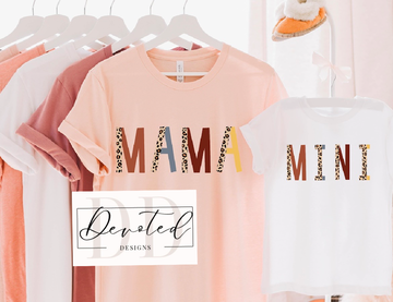 K0094 Leopard MAMA & MINI (MINI)