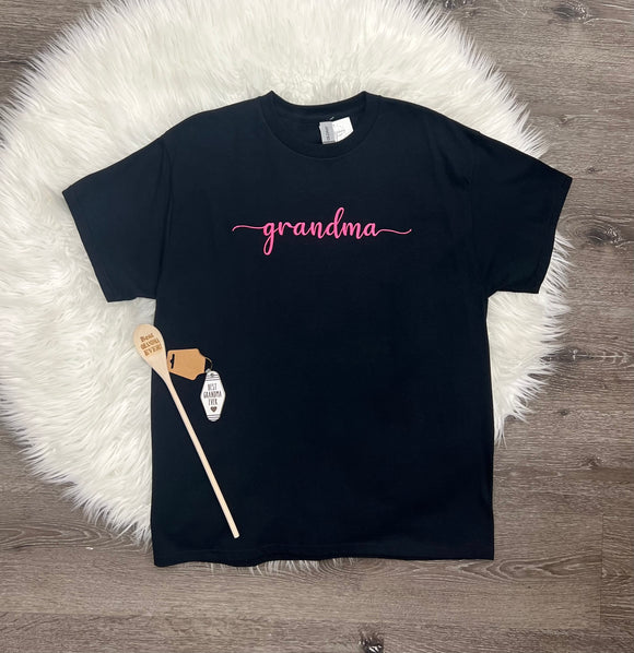 Embroidered Grandma T-Shirt