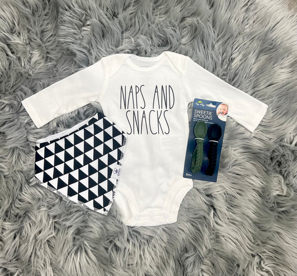 Naps And Snacks Bodysuit