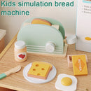Wooden Toy-Pop up Toaster Play Kitchen Playset (11 pieces)-2