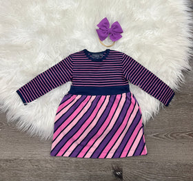 Toobydoo Pink, Purple And Blue Dress