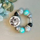 Tumbler Beaded Charm Ring-4