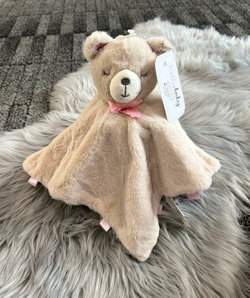 Pink Bow Teddy Lovie