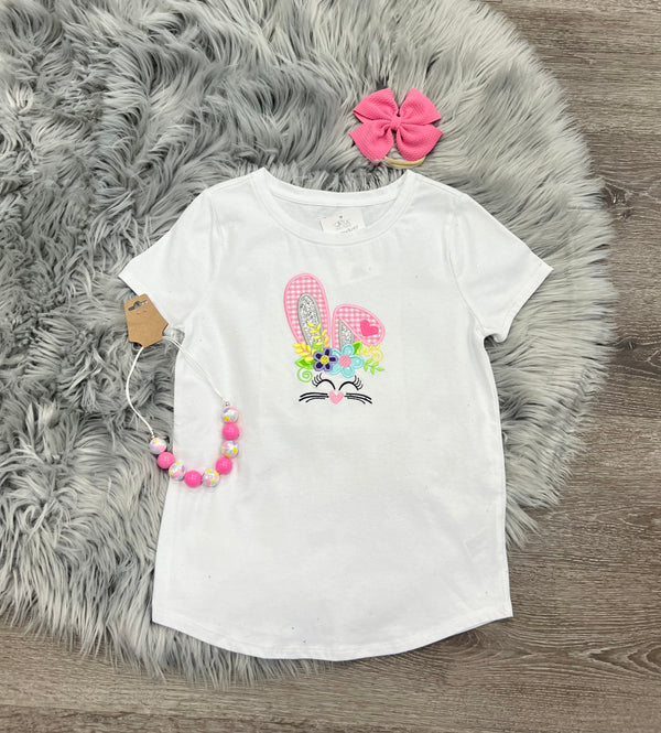 Embroidered Bunny T