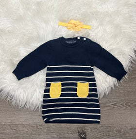 Toobydoo Aerin Baby Sweater Dress