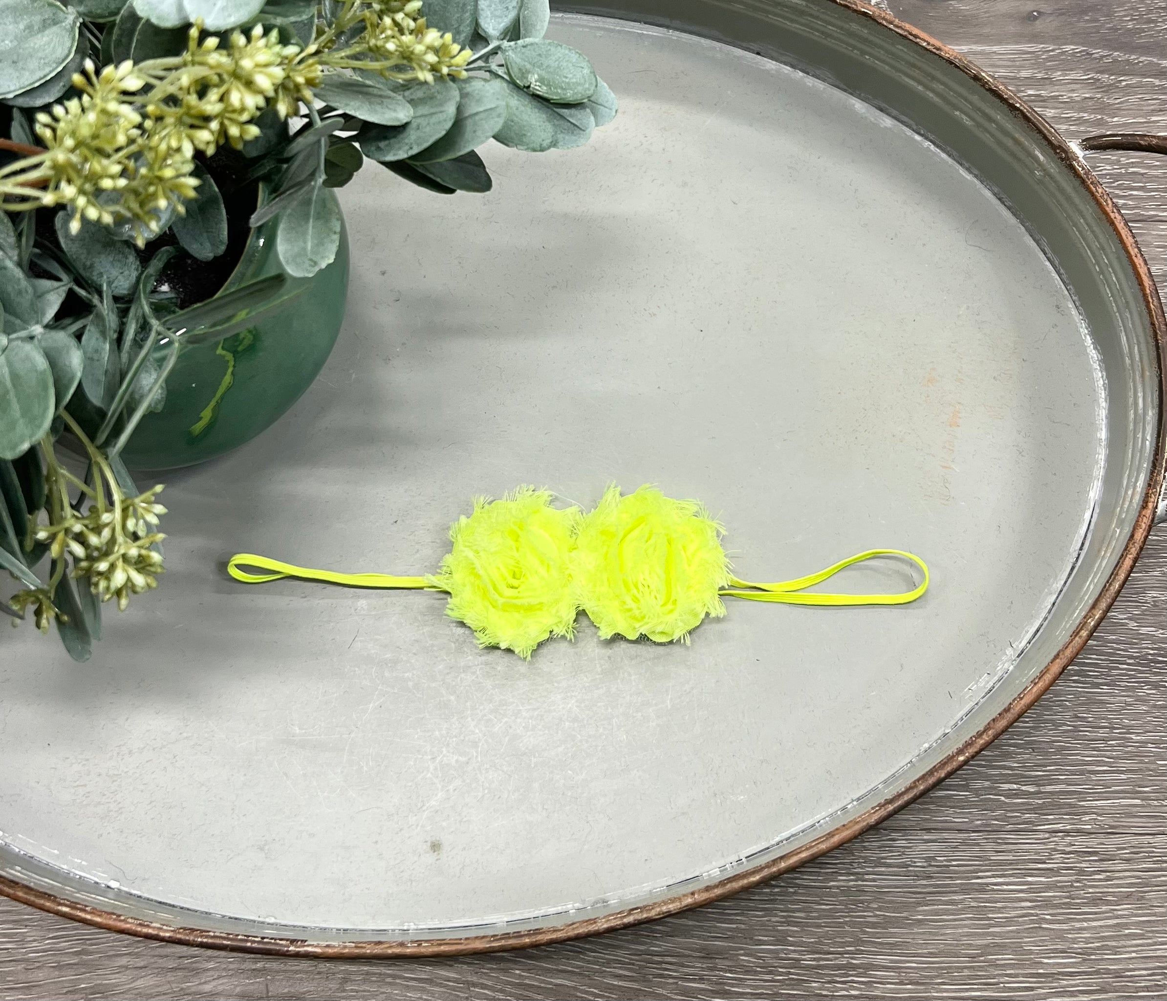 Buy color-9 Double Bloom Headband