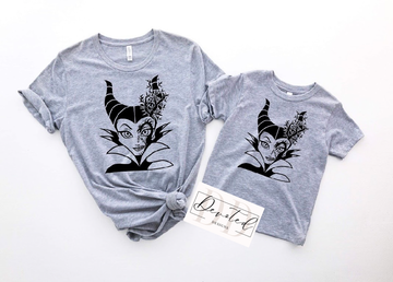 K0277 Maleficent Sugar Skull  (Youth)