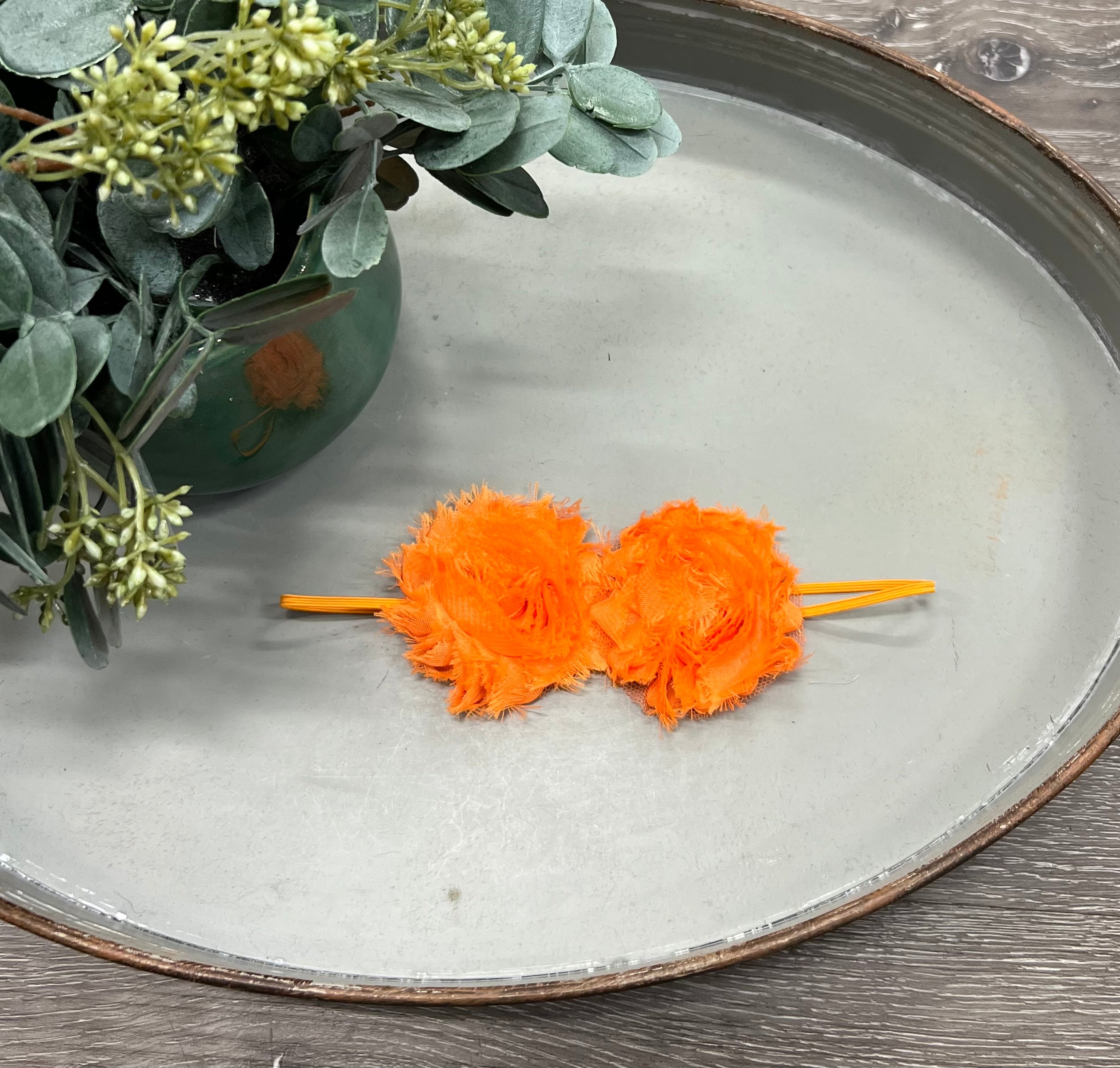 Buy color-5 Double Bloom Headband