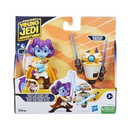 Young Jedi Adventures Hasbro Star Wars Pop-up Lightsaber Duel Lys Solay & Training Droid-1