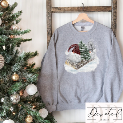 #0000 Gnomes Go Sledding