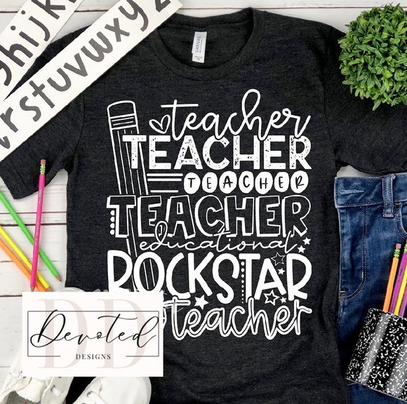 #000 Rockstar Teacher