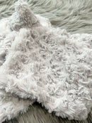 Danbar Gray Swirl Rosette Baby Elephant Lovie-2