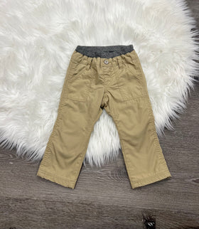 BitzKids Khaki Fleece Lined Pants
