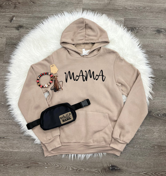Embroidered Mama And Mini Hoodie