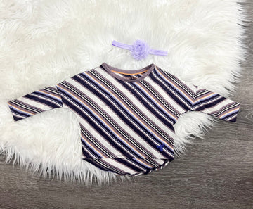 Burt’s Bees Baby Striped Long Sleeve Shirt
