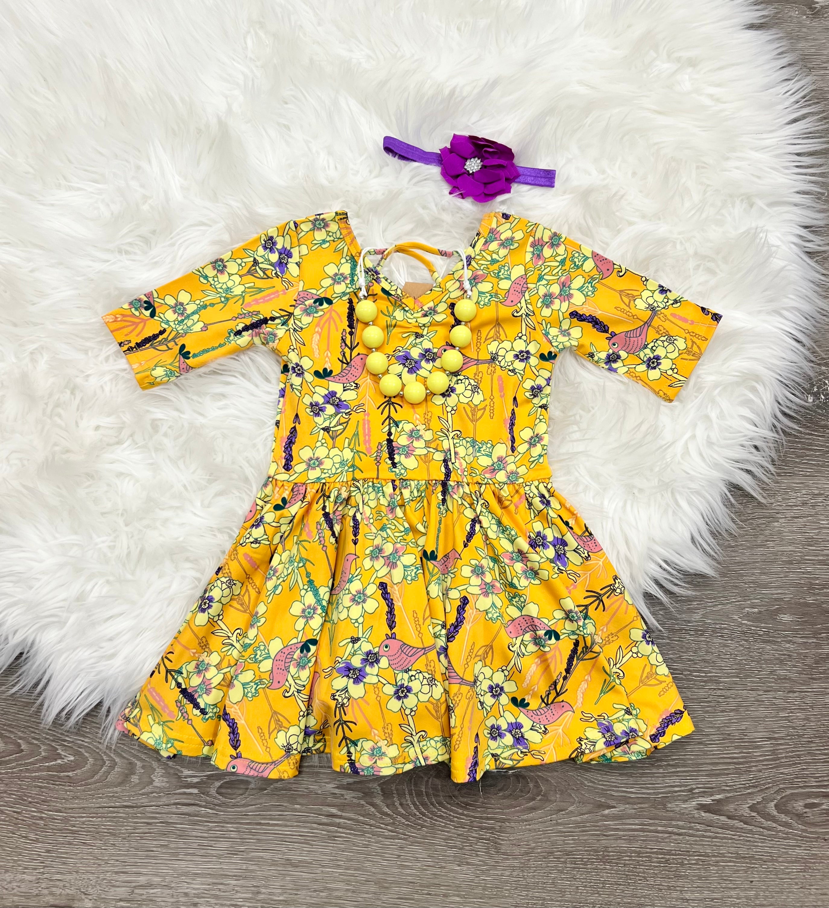 Dot Dot Smile Floral Dress