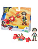 Star Wars Young Jedi Adventures Nash Durango Figure & Speeder Bike-1