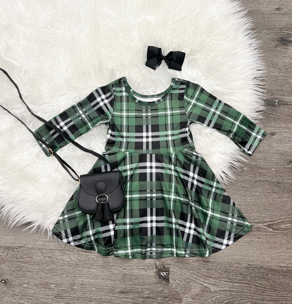 Tartan Twirly Dress