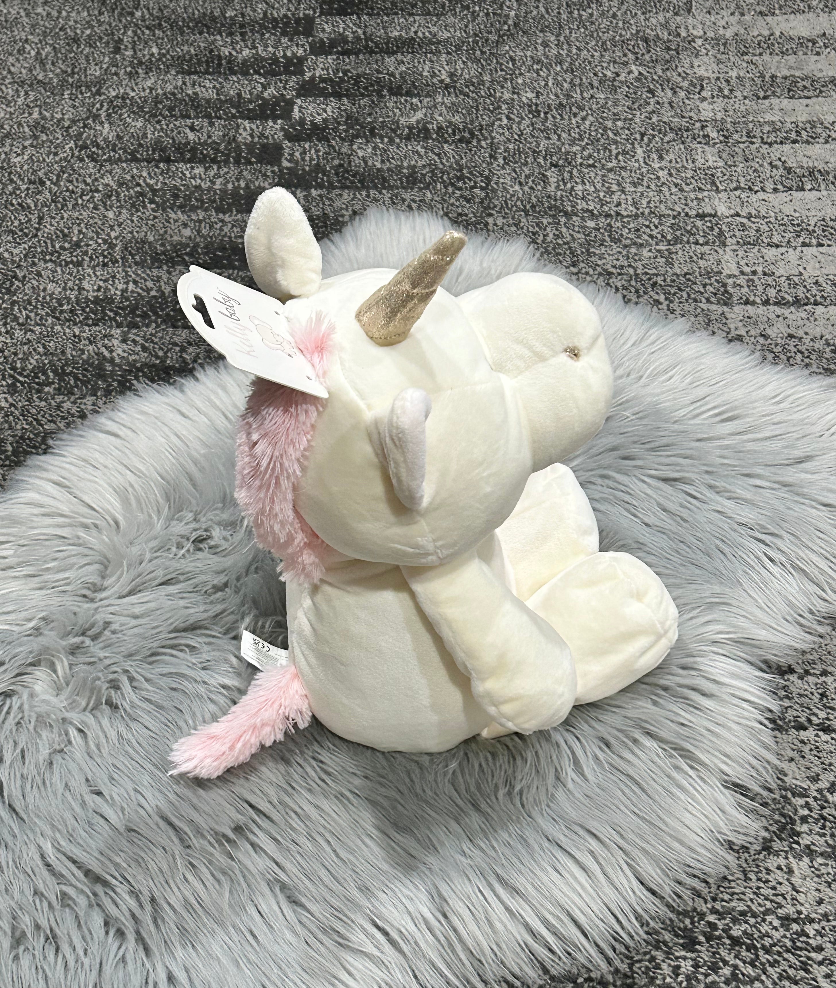 Kelly Baby Unicorn Plush Rattle