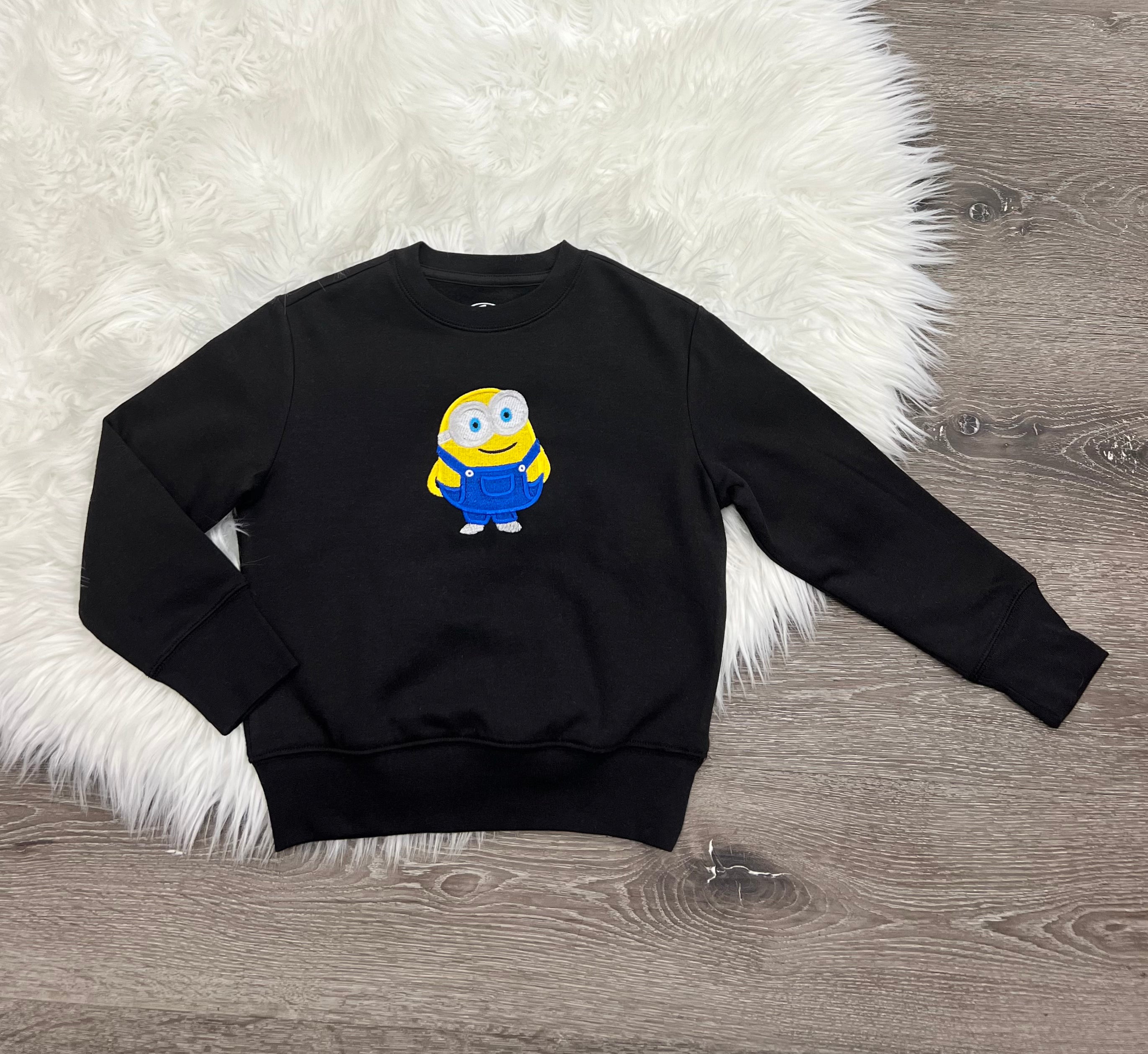 Embroidered Minion Crewneck