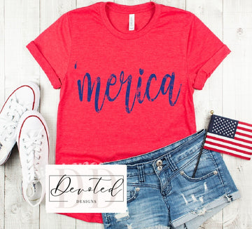 #0695 ‘merica (distressed blue)