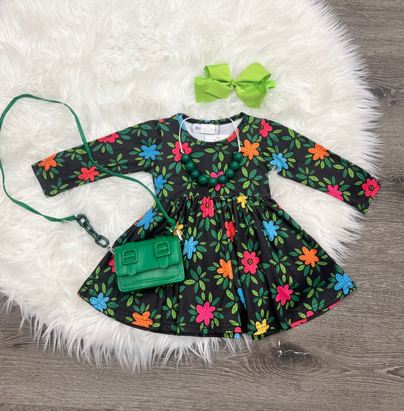 Springin Floral Dress