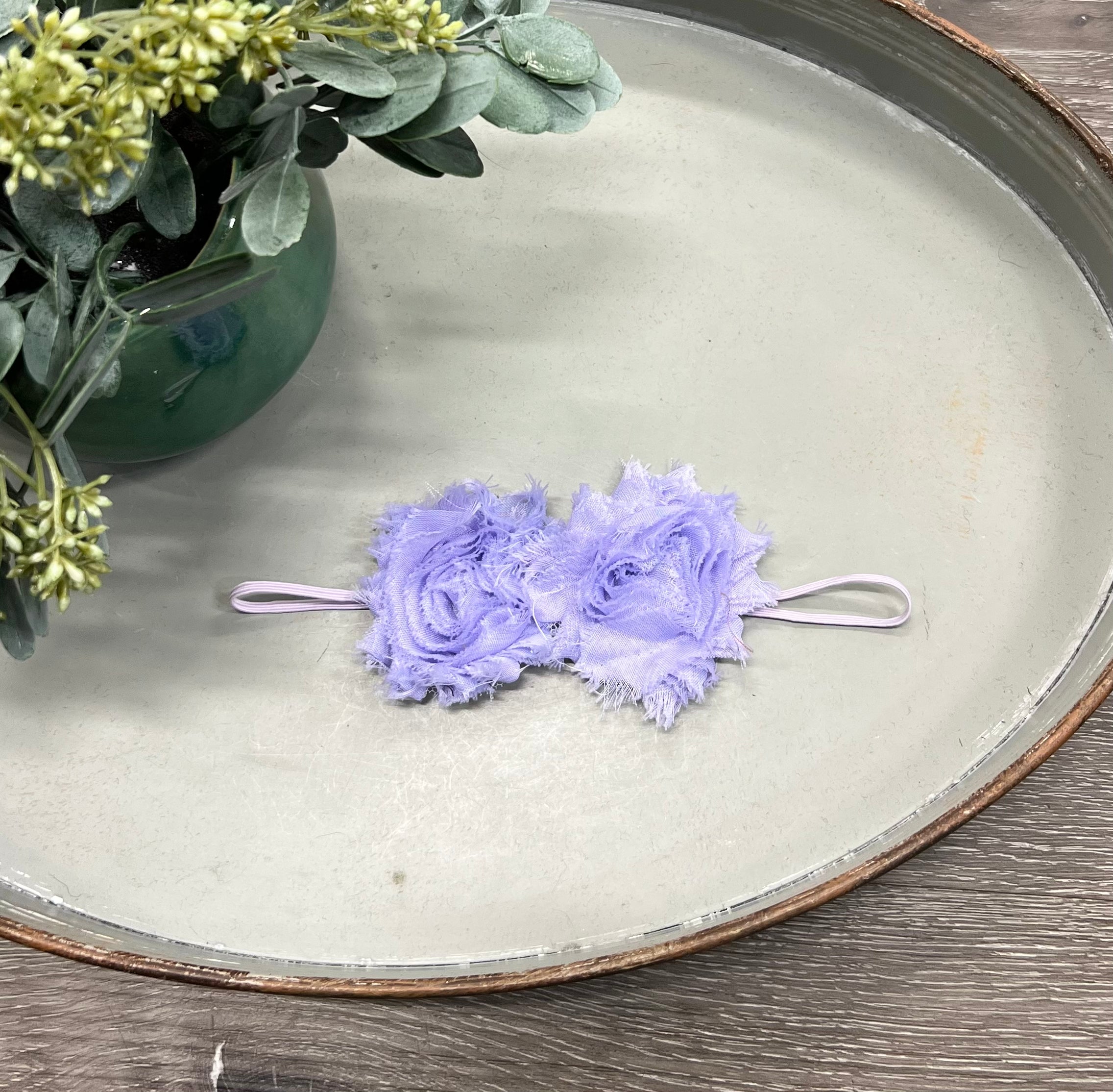 Buy color-8 Double Bloom Headband