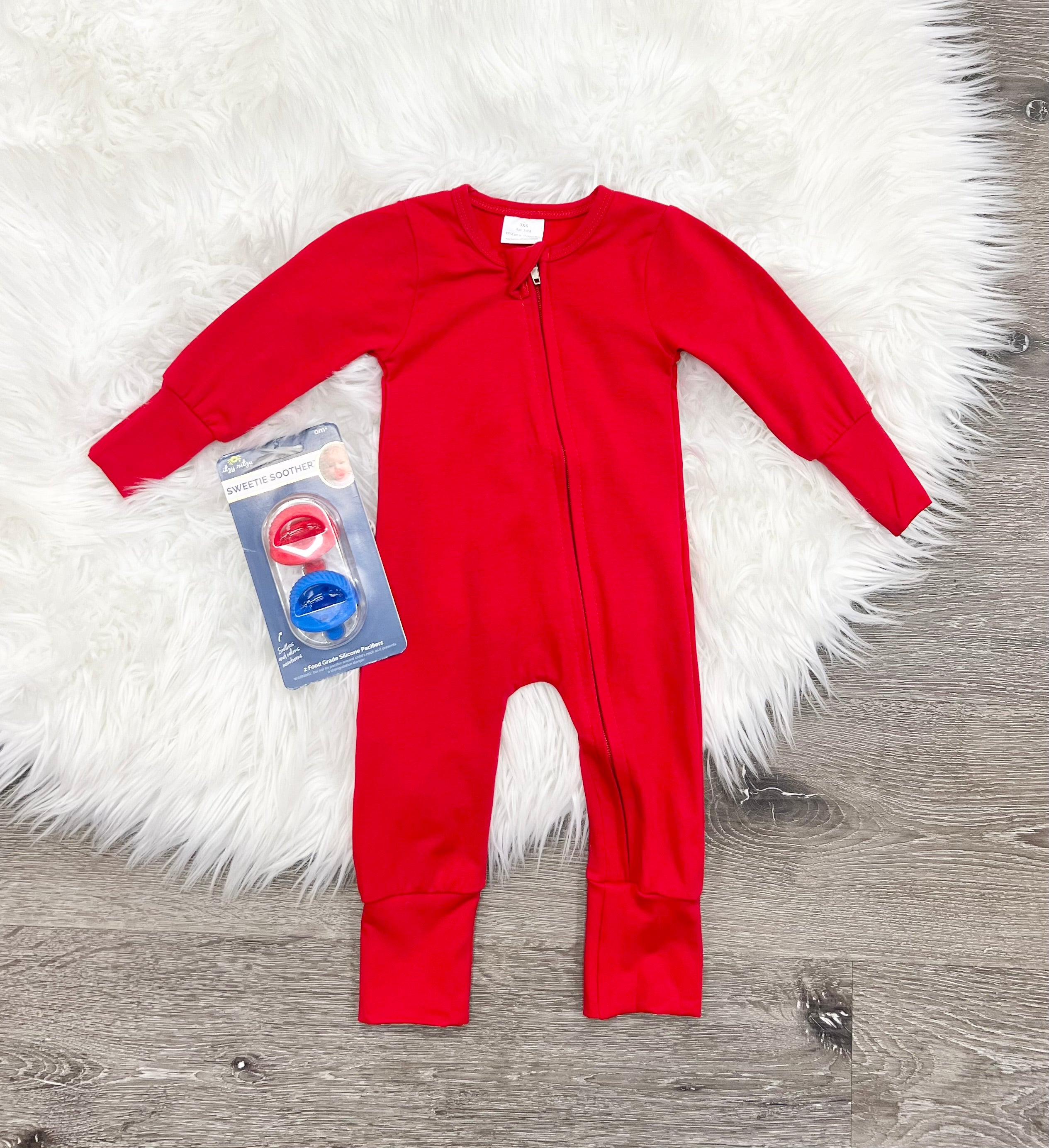 Buy red Colored Zippy Jammie’s