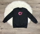 Embroidered Pink Ribbon Crewneck-3