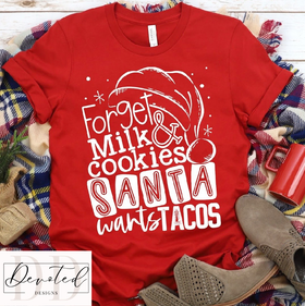 #0167 Forget Milk & Cookies Santa Wants Tacos