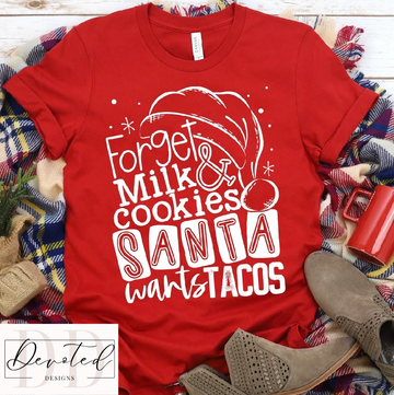 #0167 Forget Milk & Cookies Santa Wants Tacos