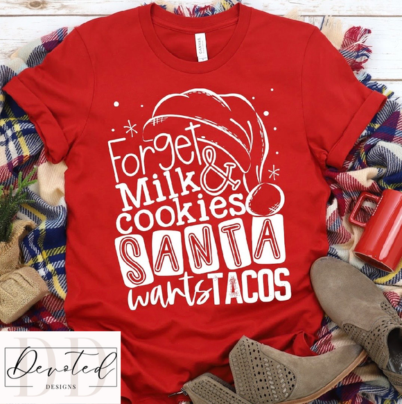 #0167 Forget Milk & Cookies Santa Wants Tacos