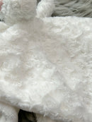 Danbar White Swirl Rosette Baby Unicorn Lovie-3